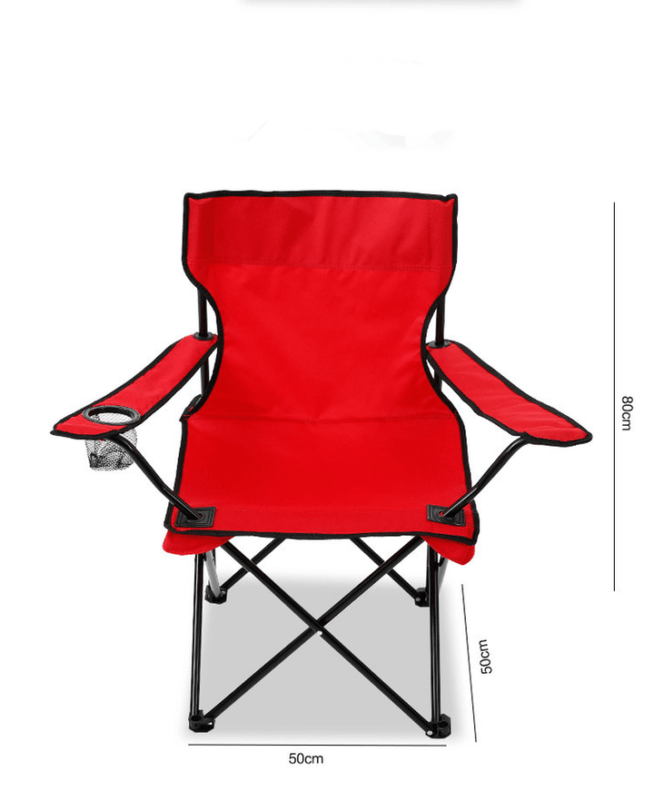 5 Clolr 50*50*80Cm Folding Beach Chair Festival Garden Foldable Fold up Seat Deck Fishing - MRSLM