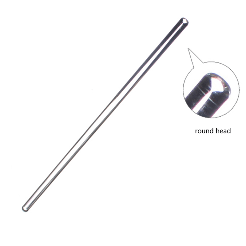 30Cm Glass Stirring Rod Home Brewing round Head Stirring Stick Rod Multifunction Bar Tool - MRSLM