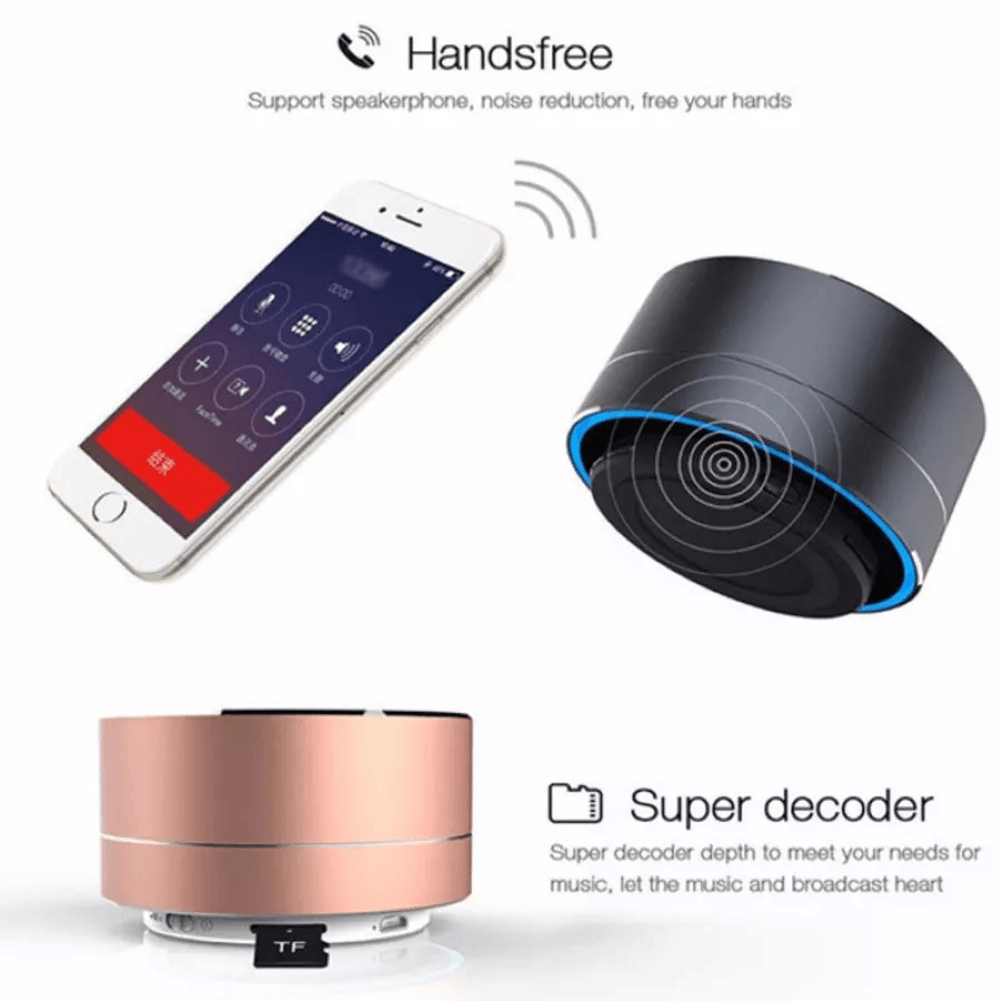 Wireless Bluetooth Speaker Night Light Music Player Mini Broadcast Frosted Speaker with 1000Mah Battery for Activity Gift - MRSLM