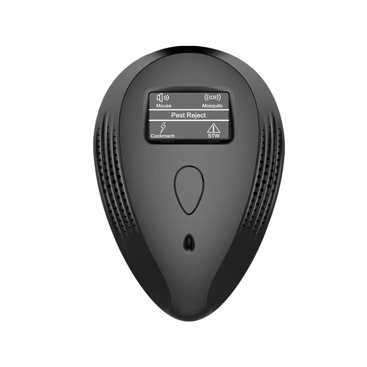 LCD Display Ultrasonic Pest Repeller Electronic Mice Rat Roach Mosquito Spider Repellent - MRSLM