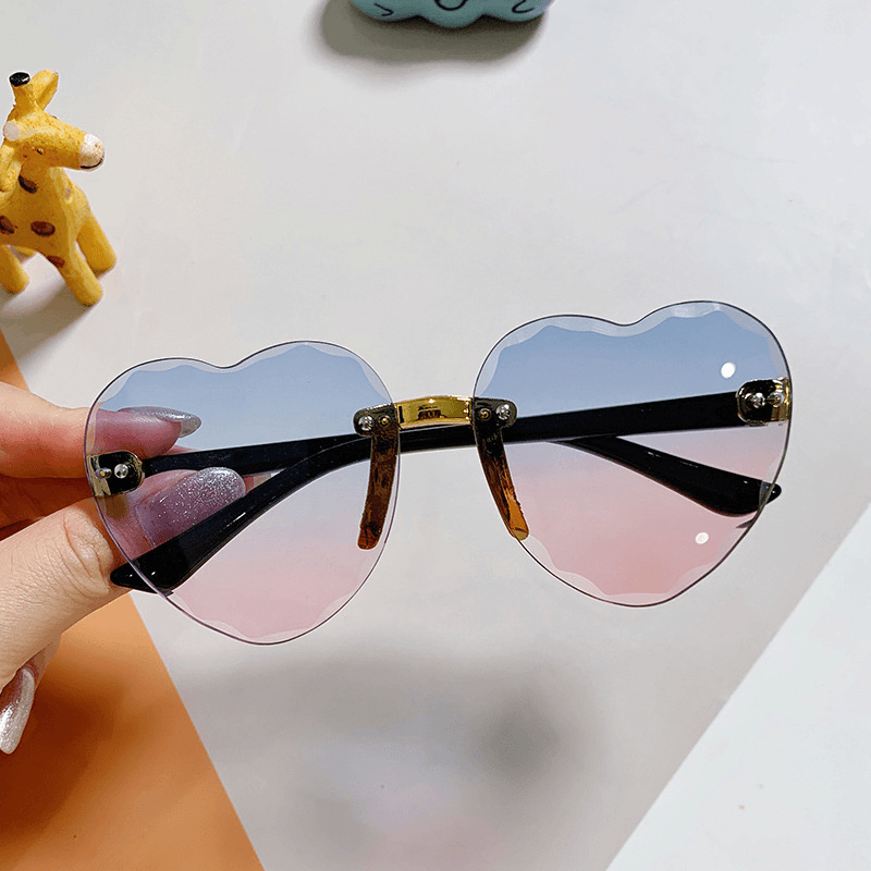 Women'S Heart-Shaped Summer UV Protection Sunglasses - MRSLM