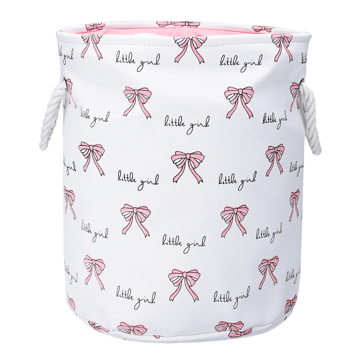 Foldable Kids Toy Clothes Storage Bag Printed Laundry Hamper Clothes Washing Baskets Laundry Basket - MRSLM