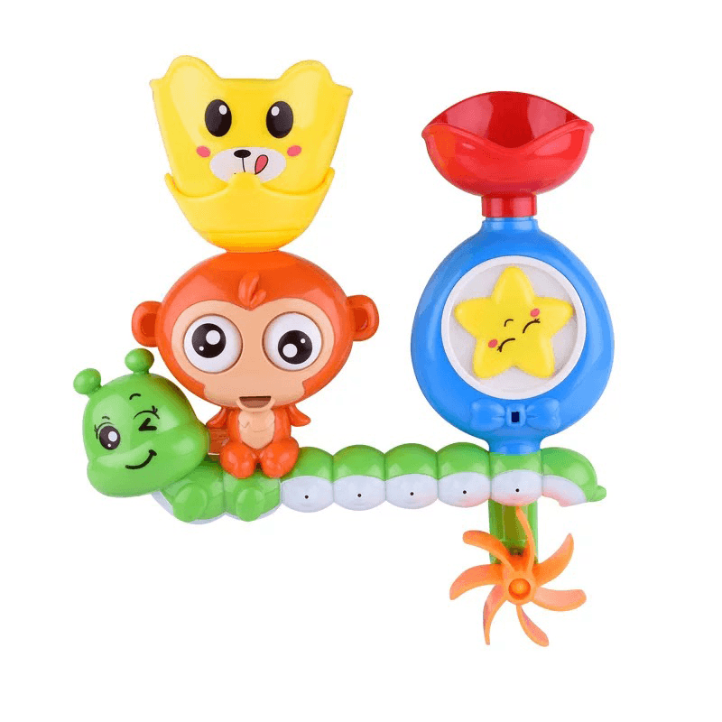 Baby Playing with Water and Turning Music Track Assembly Set - MRSLM