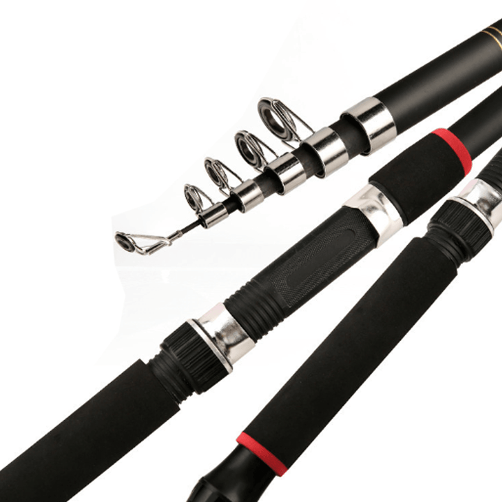 ZANLURE 1.8/2.1/2.4/3/3.6M Telescopic Fishing Rod Portable Sea Spinning Pole Fishing Tools - MRSLM