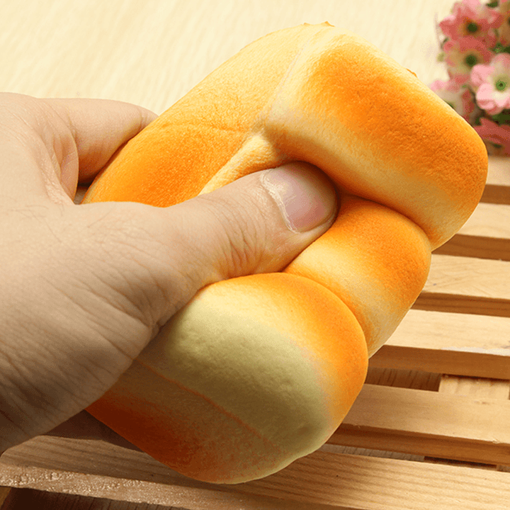 9.3CM Squishy Simulation Toast Squishy Fun Toys Decoration - MRSLM