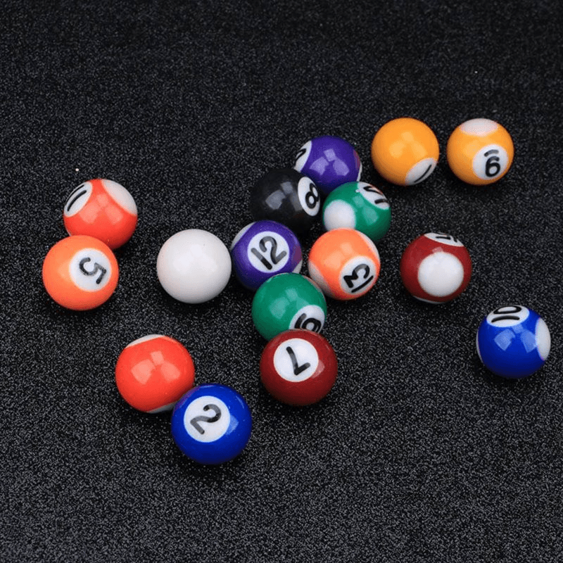 Resin Mini Billiards Children'S Toys - MRSLM