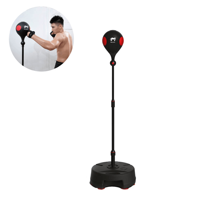 Move It Boxing Target Smart Punch Bag Speed Rebound Boxing Ball with APP Data Monitor Sensor-Adjustable Height Professional Heavy Stand for Releasing Stress Training - MRSLM