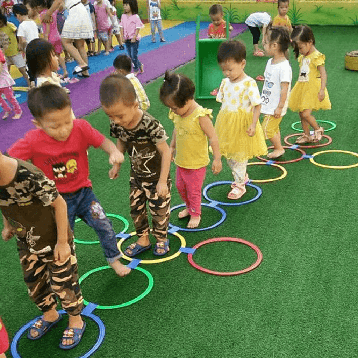 Children'S Jumping Lattice Circle Ring Physical Fitness and Agility Training Equipment - MRSLM