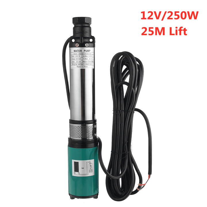 25-55M 12V /24V Deep Well Pump DC Pump Agricultural Irrigation Garden Low Noise Water Pump - MRSLM