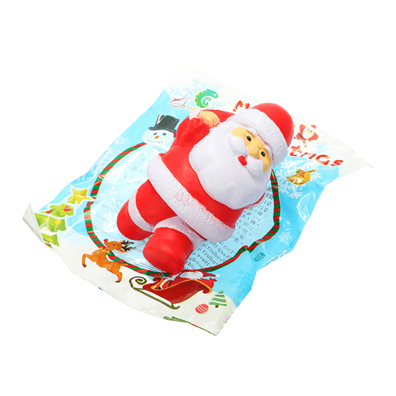 Chameleon Squishy Santa Clause Father Christmas Slow Rising with Packaging - MRSLM