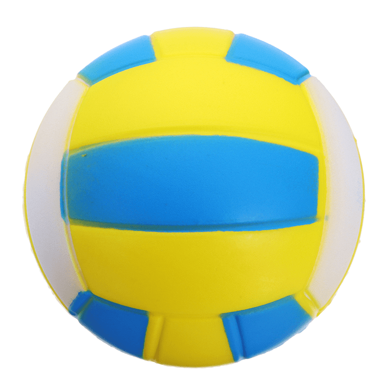 Jumbo Football Volleyball Squishy Slow Rising Cute Phone Straps Sport Ball Fun Kid Toy - MRSLM