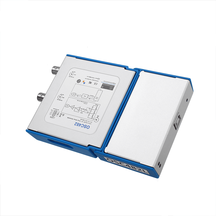 LOTO OSC482L Digital Portable Oscilloscope OSC482L PC USB 2.0 Virtual 2CH Bandwidth Oscilloscope with 4 Channels Logic Analyzer - MRSLM