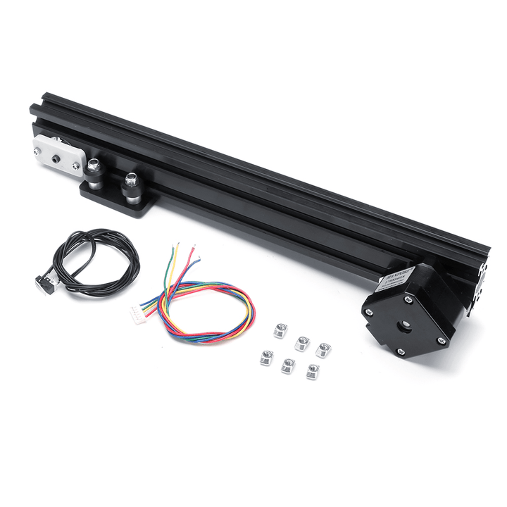 HANPOSE HPV2 Linear Guide Set Openbuilds V Linear Actuator Effective Travel 100-400Mm Linear Module with 17HS3401S Stepper Motor - MRSLM