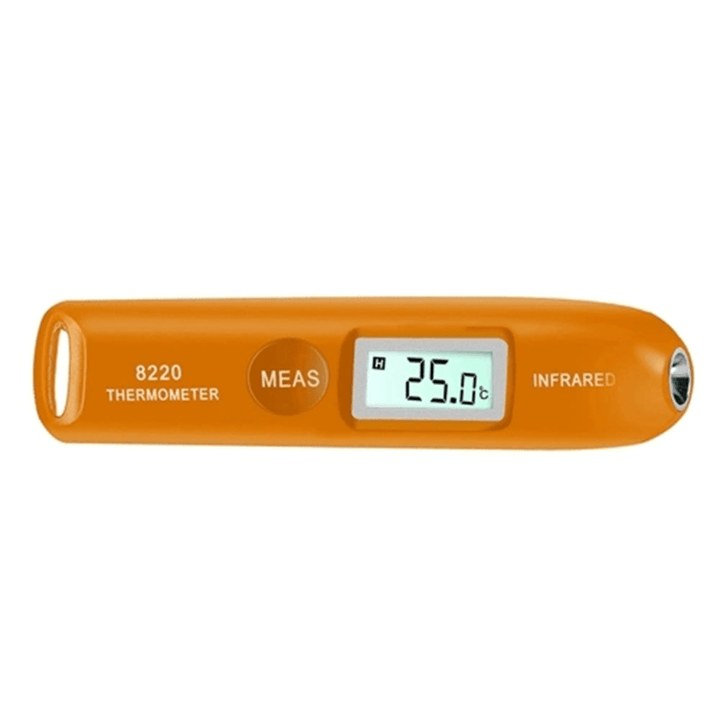 Mini Digital Infrared Temperature Detector Portable Temperature Measuring Pen with LCD Display Screen Compact for Body Temperature - MRSLM