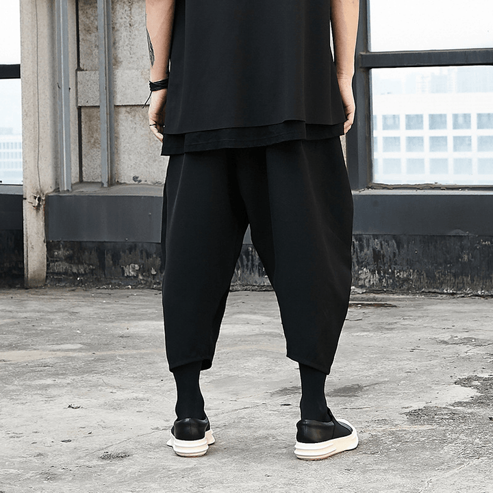 Chinese Literary Style Profile Harem Pants - MRSLM