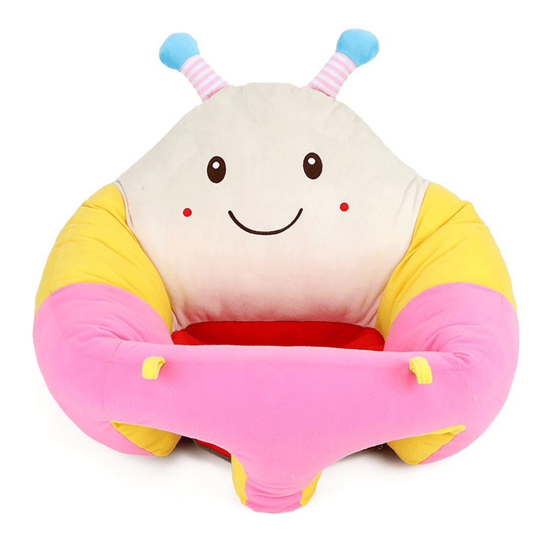 Infant Baby Sitting Chair Soft Cartoon Chair Pillow Cushion Sofa Plush Learning Chair Holder Plush Toys for Childrens - MRSLM