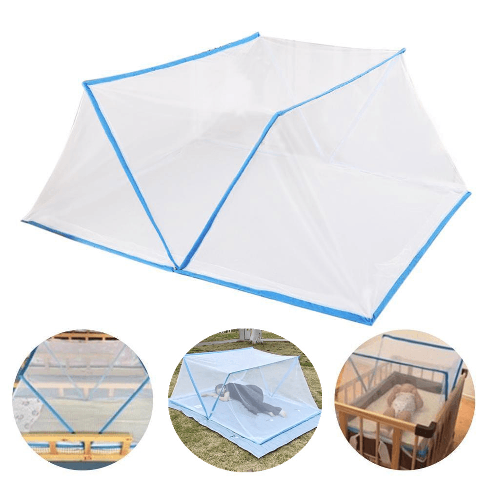 Ipree® Camping Mosquito Net Student Portable Folding Mosquito Tent Installation-Free Insect Shelter for Indoor Outdoor anti Mosquito and Flies - MRSLM