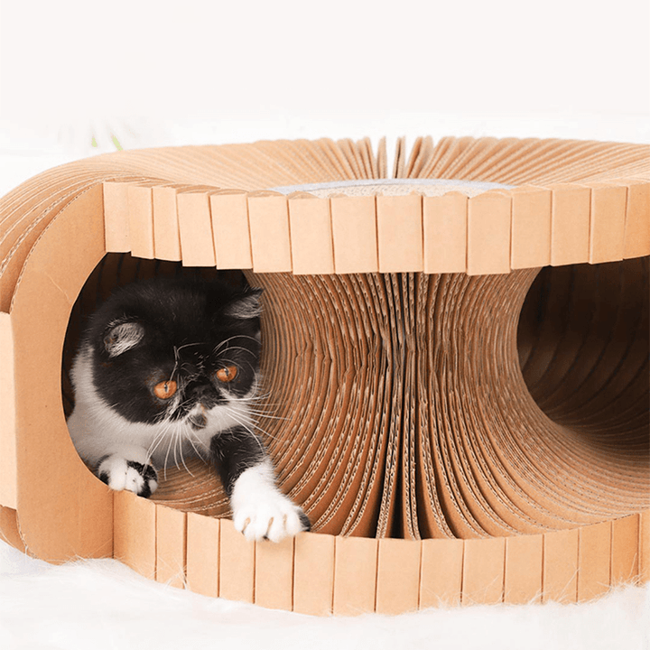 MINI MONSTAR XS50-5002 Cat Scratcher Assembly DIY Corrugated Cardboard Cat Scratcher Toy - MRSLM