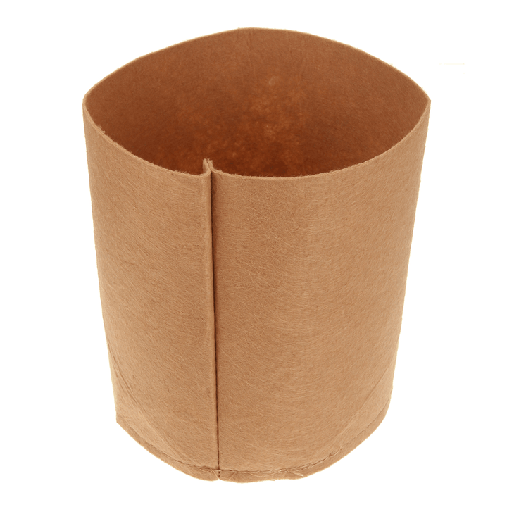 1/2/3/5/7/10/15/20Gal round Planting Grow Box Container Non-Woven Felt Planter Pot Plants Nursery Seedling Planting Barrel - MRSLM