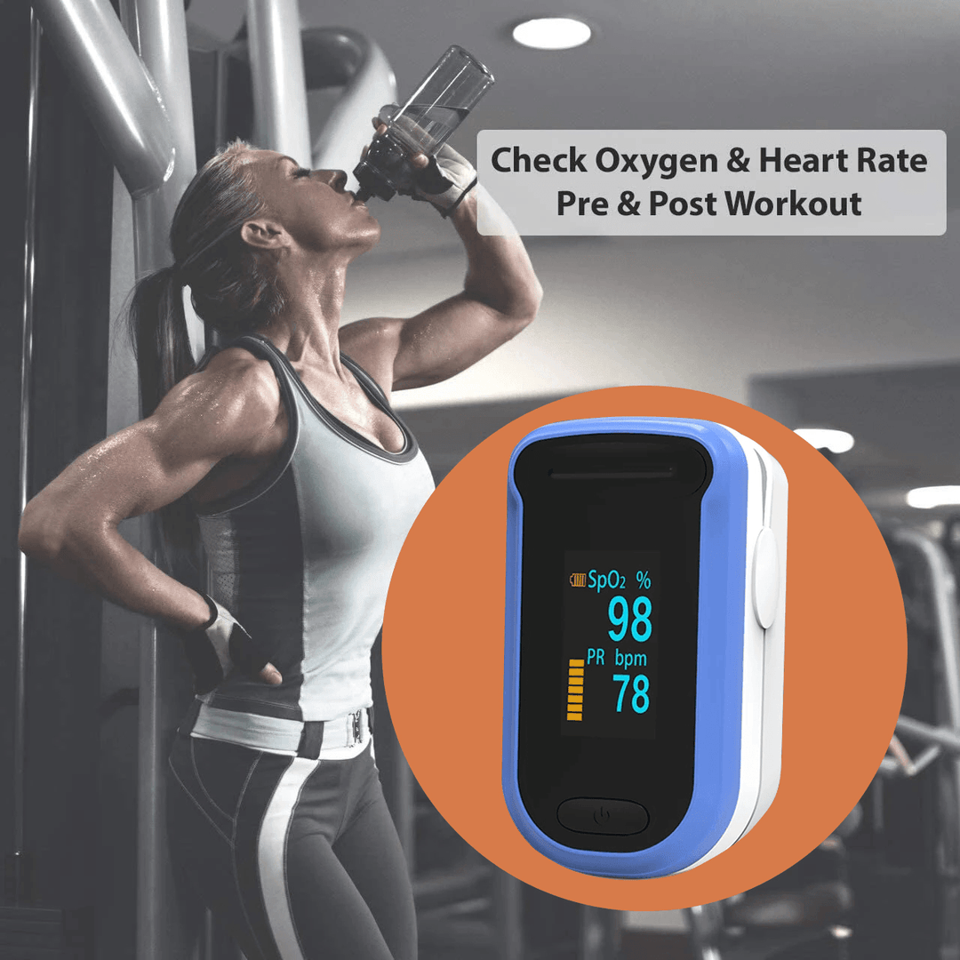 BOXYM C2 OLED Finger-Clamp Pulse Oximeter Finger Blood Oxygen Saturometro Heart De Oximeter Portable Pulse Oximetro Monitor - MRSLM