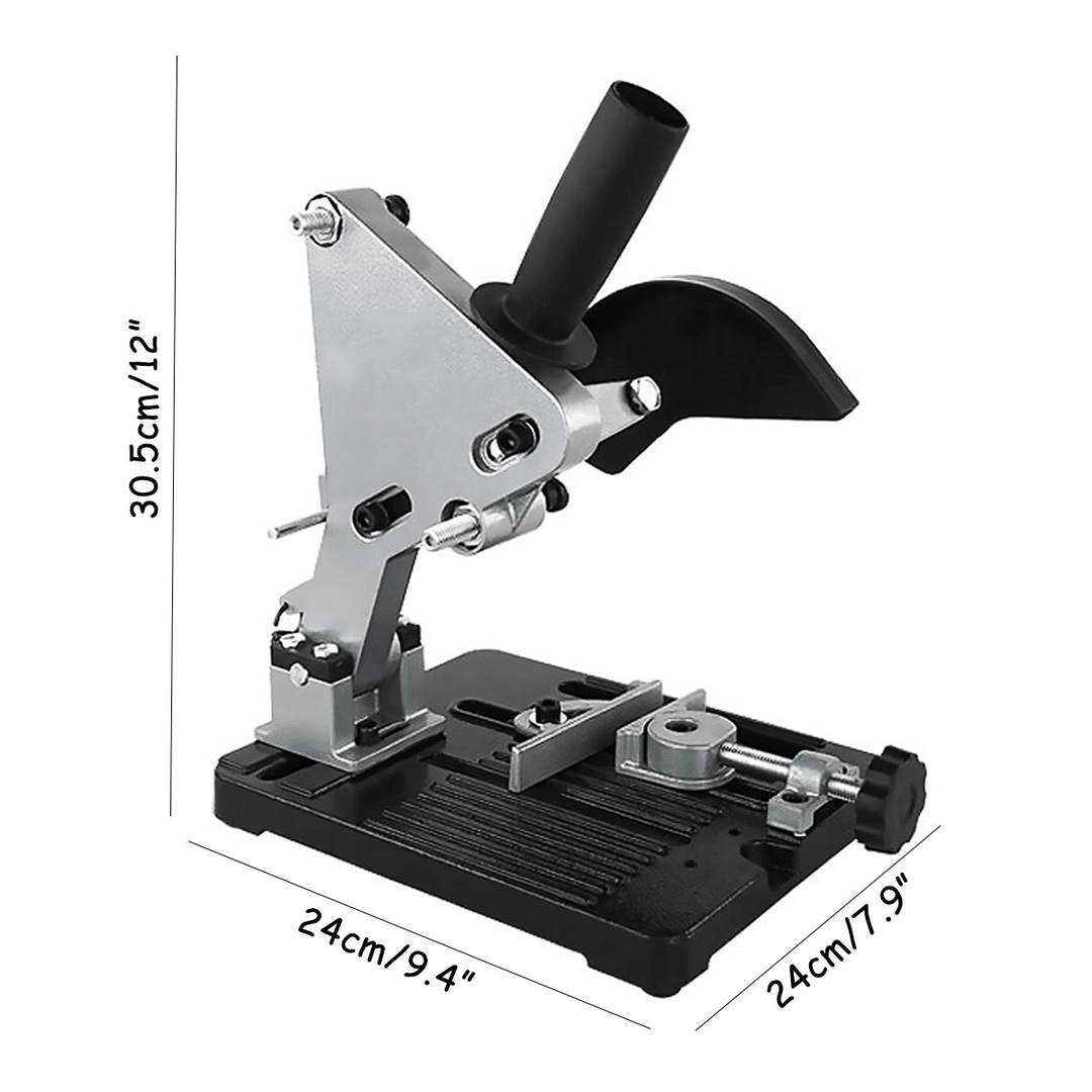 45 Degree Angle Grinder Stand Holder Cutting Fixing Clamp Bracket 100-125 Mm - MRSLM