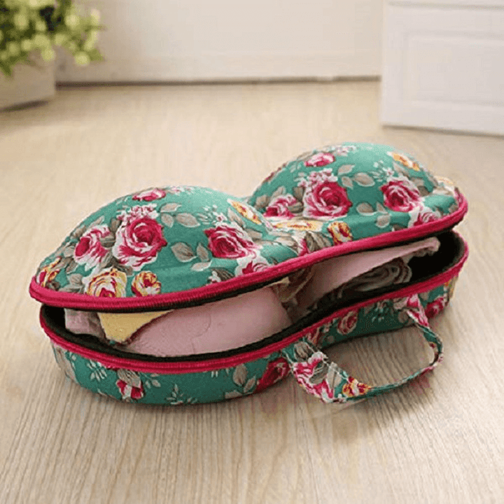 Travel Bra Bag EVA Bra Storage Box Luggage Underwear Storage Bag - MRSLM