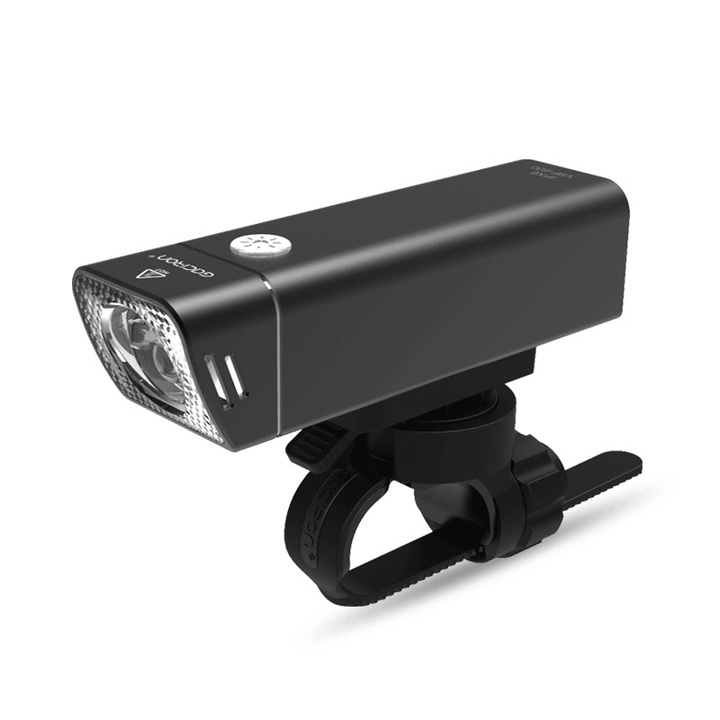 GACIRON 600LM 2500Mah Bike Headlight Aluminum Alloy IPX6 Waterproof USB Charging 5 Modes Lights Electric Scooter MTB Road Bike Lights - MRSLM