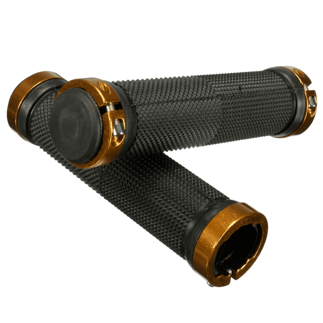 1 Pair Bike Handlebar Grips Anti-Slip MTB Bicycle Handlebar Cover Double Lock Bike Accessories - MRSLM