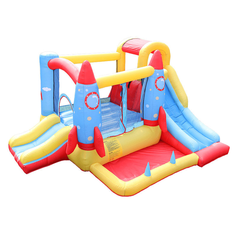 Children'S Inflatable Castle Park Outdoor Large Trampoline - MRSLM