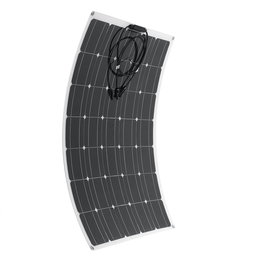 21V 120W Flexible Solar Panel Mono Caravan Boat Camping Home Battery Charge - MRSLM