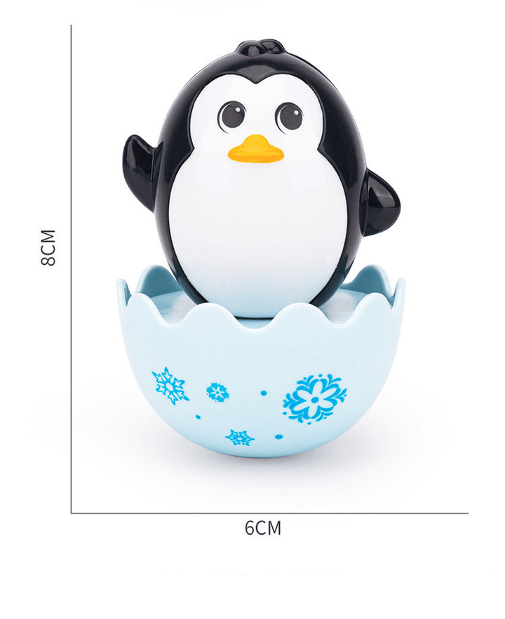 Baby Cartoon Tumbler Toy Cute Penguin Cute Rabbit Cute Chicken Mini Tumbler - MRSLM