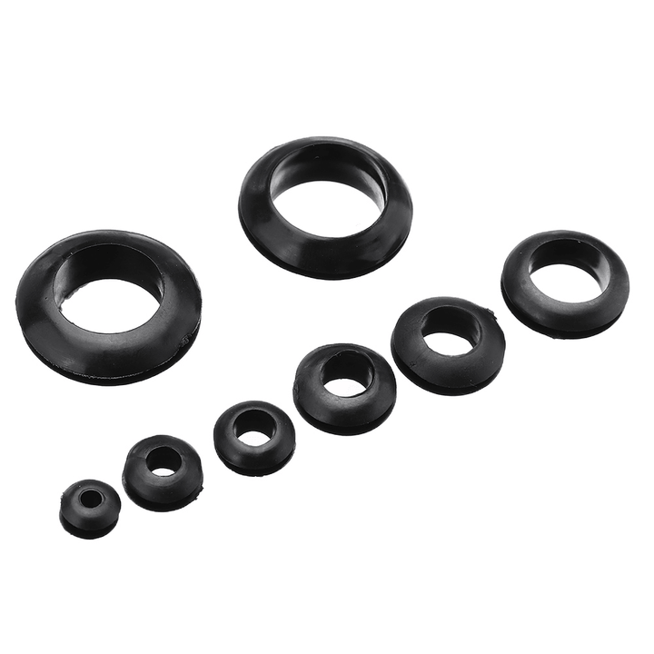 Suleve™ MXRW5 180Pcs Rubber O Ring Washer Grommets Ring Anti-Slip Gasket Seal Assortment Set - MRSLM