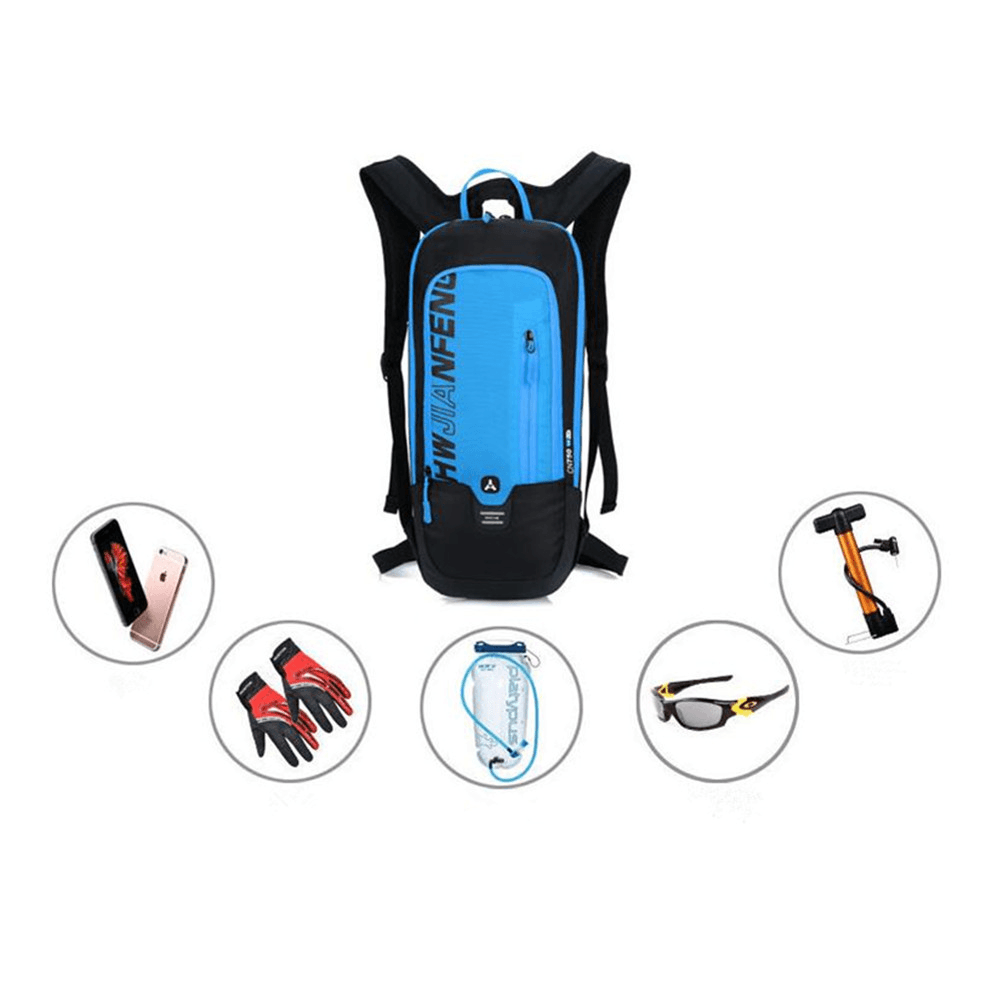 10L Climbing Bags Nylon Tactical Shoulder Bag Cycling Running Backpack for Water Bag - MRSLM