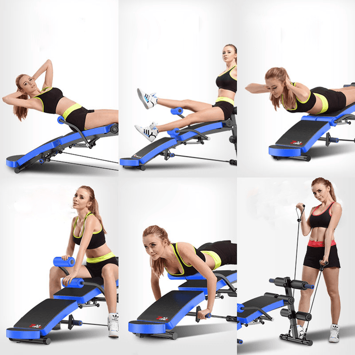 Sit up Bench Abdominal Muscles Exercise Gym Home Workout Equipment Fitness Max Load 300Kg - MRSLM