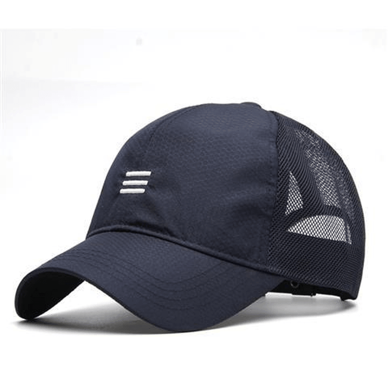 Summer Style Thin Breathable Mesh Baseball Cap Quick-Drying - MRSLM