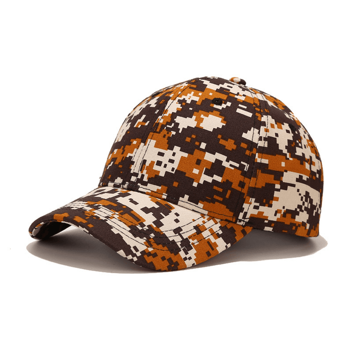 Korean Women'S Casual Cap with Digital Grid Printing - MRSLM