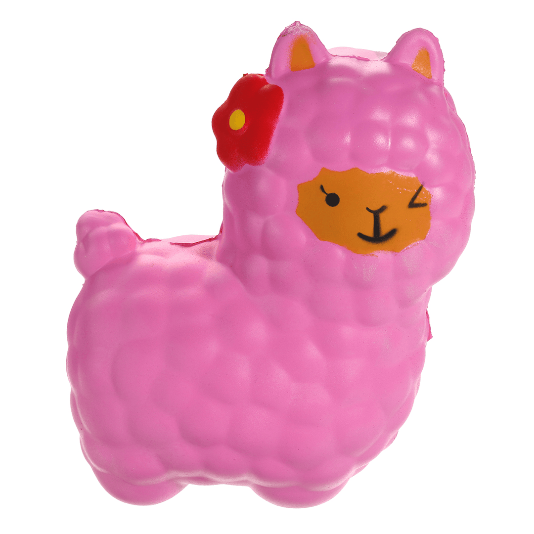 16CM Jumbo Squishy Cute Alpaca Galaxy Super Slow Rising Scented Fun Animal Toys - MRSLM