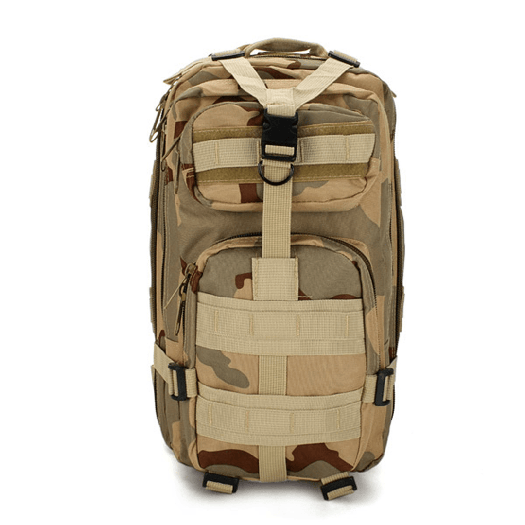 30L Climbing Bag Tactical Backpack Waterproof Shoulder Backpack Outdoor Camping Hunting - MRSLM