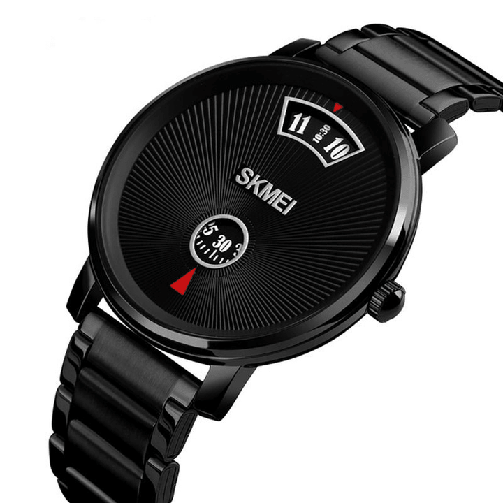 SKMEI 1490 Fashion Men Watch Waterproof Creative Dial Display Quartz Watch - MRSLM