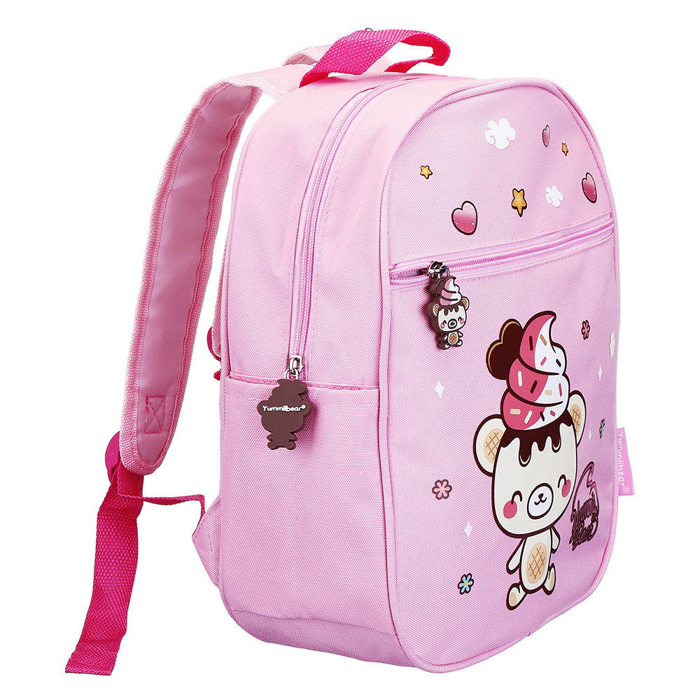 Yummiibear Squishy Pink Schoolbag with Limited Squishy Free Gift - MRSLM