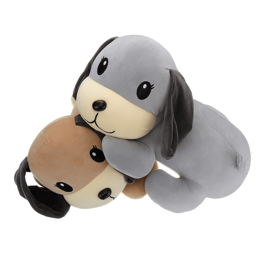 45Cm 18" Stuffed Plush Toy Lovely Puppy Dog Kid Friend Sleeping Toy Gift - MRSLM