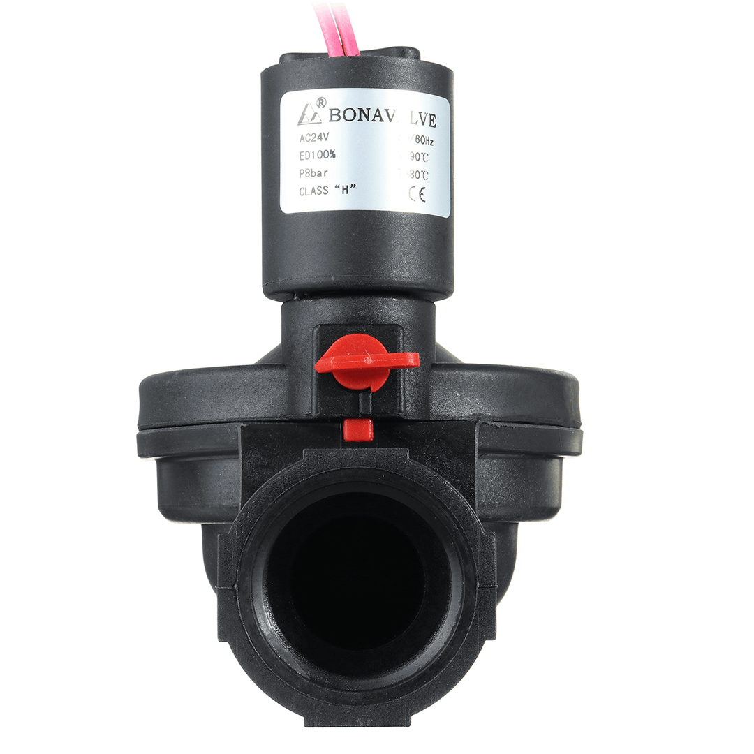 3/4 Inch AC 12/24V Industrial Water Irrigation Valve 24V AC Solenoid Valves Garden Controller - MRSLM