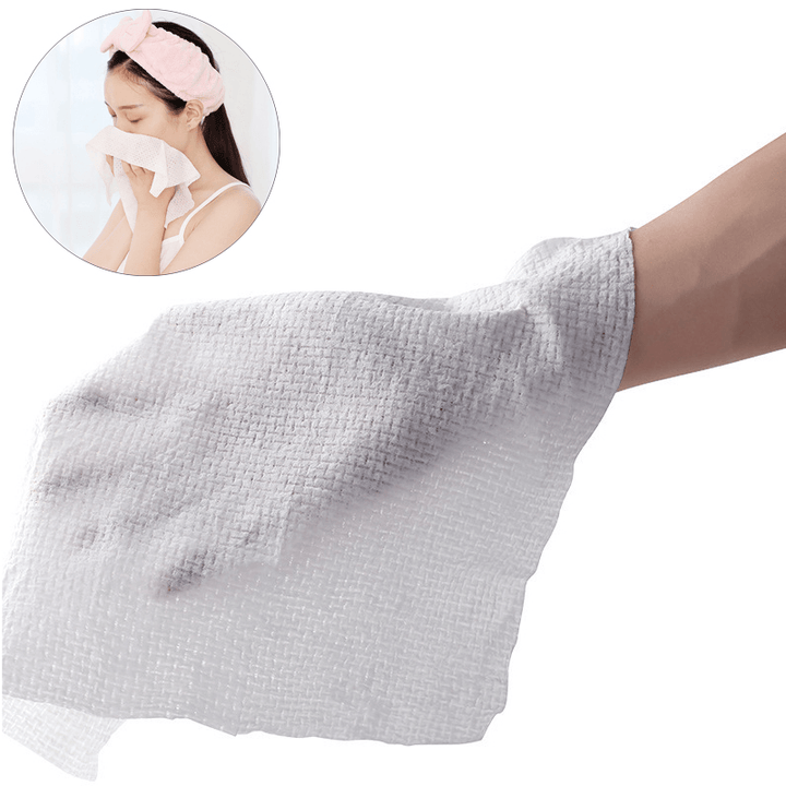 Disposable Compressed Towel Travel Camping Portable Bath Towel Nonwoven Makeup Washcloth - MRSLM