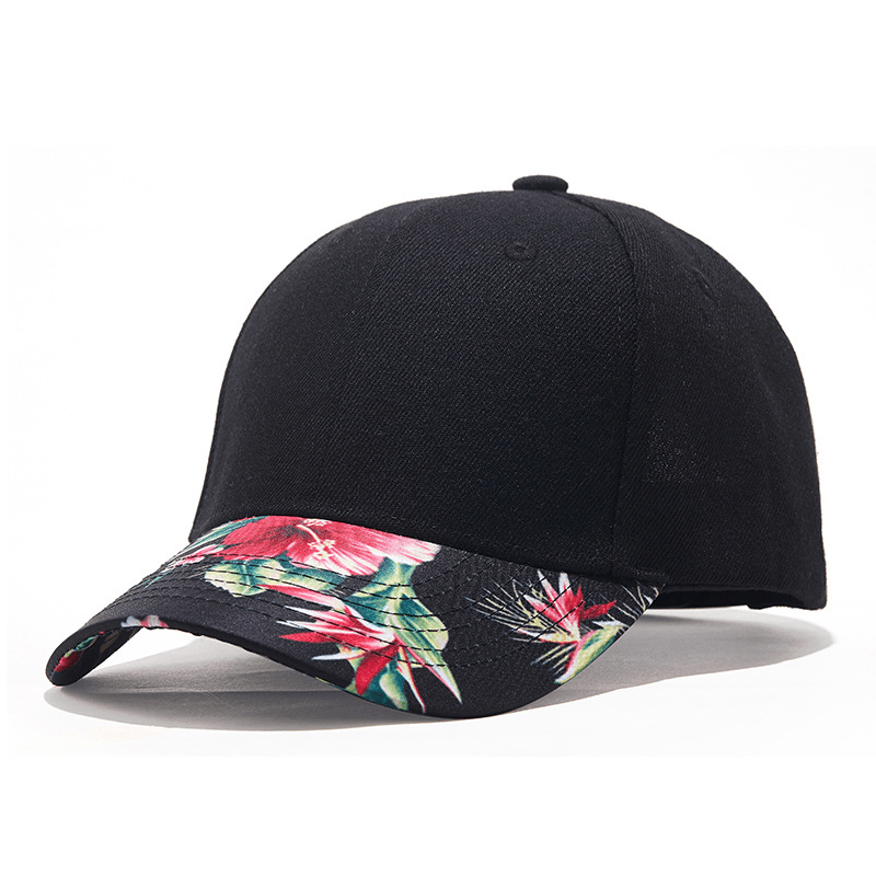 Unisex Outdoor Flower Duck Tongue Casual Hat - MRSLM