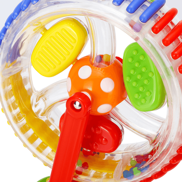 Baby Kid Rainbow Creative Observe Ferris Wheel Rattle Educational High Chair Toys - MRSLM