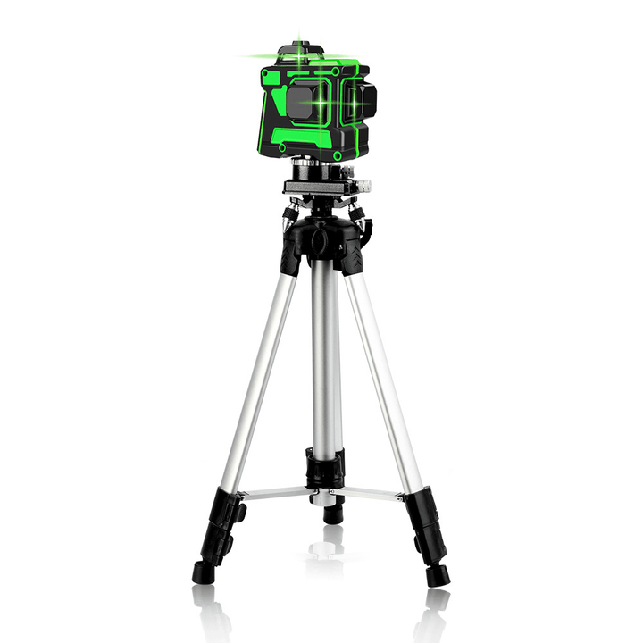 3D 12 Line Green Light Laser Level Digital Self Leveling 360° Rotary Measure - MRSLM