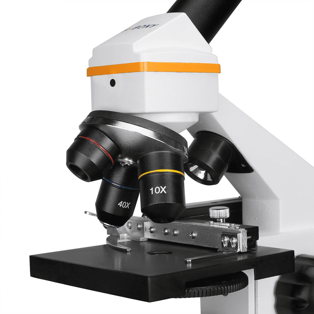 SVBONY SV601 HD Professional 40X-1600X Portable Biological Electronic Scientific Experiment Observation Biological Microscope - MRSLM