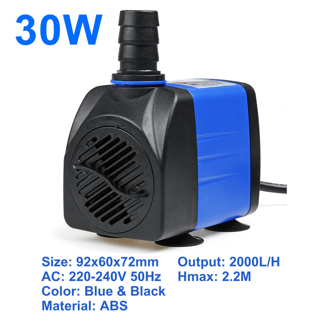 Submersible Water Pump Circulatiion Pump for Pond Aquarium Fish Tank Fountain Water Pump Hydroponics - MRSLM