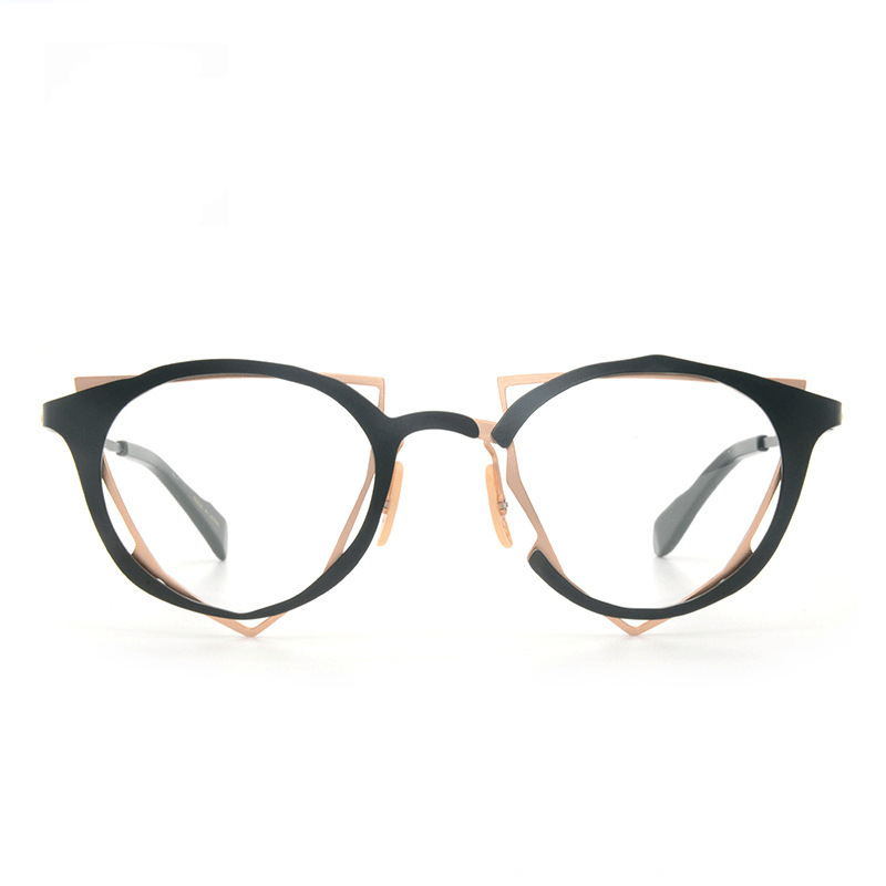 Handmade Irregular Shape Glasses Frame Unique Art - MRSLM