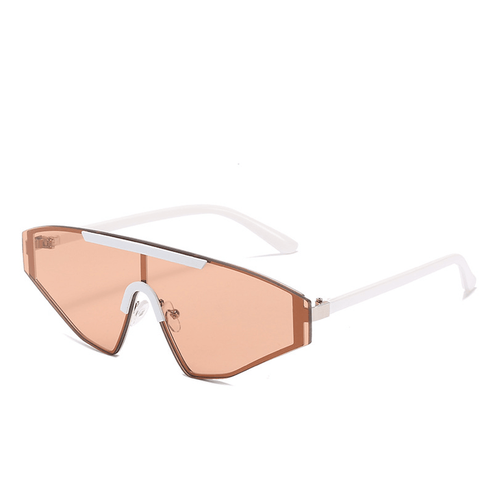 New Personality Gradient Frameless Rectangular Fashion Sunglasses - MRSLM